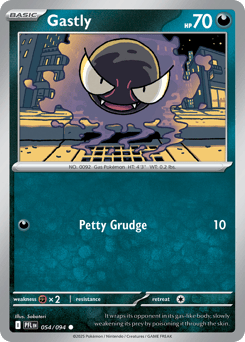 Gastly #54 from Pokemon Phantasmal Flames