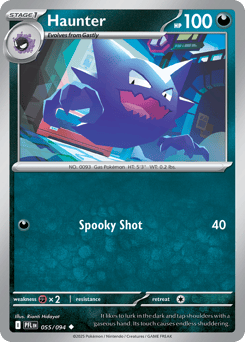 Haunter #55 from Pokemon Phantasmal Flames