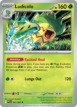 Ludicolo #7 from Pokemon Phantasmal Flames