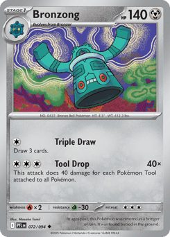 Bronzong #72 from Pokemon Phantasmal Flames