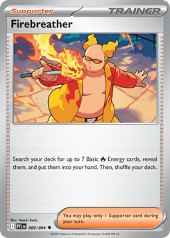 Firebreather #89 from Pokemon Phantasmal Flames