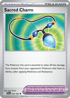 Sacred Charm #93 from Pokemon Phantasmal Flames