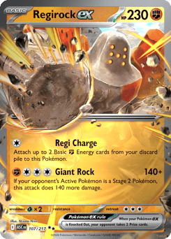 Regirock ex