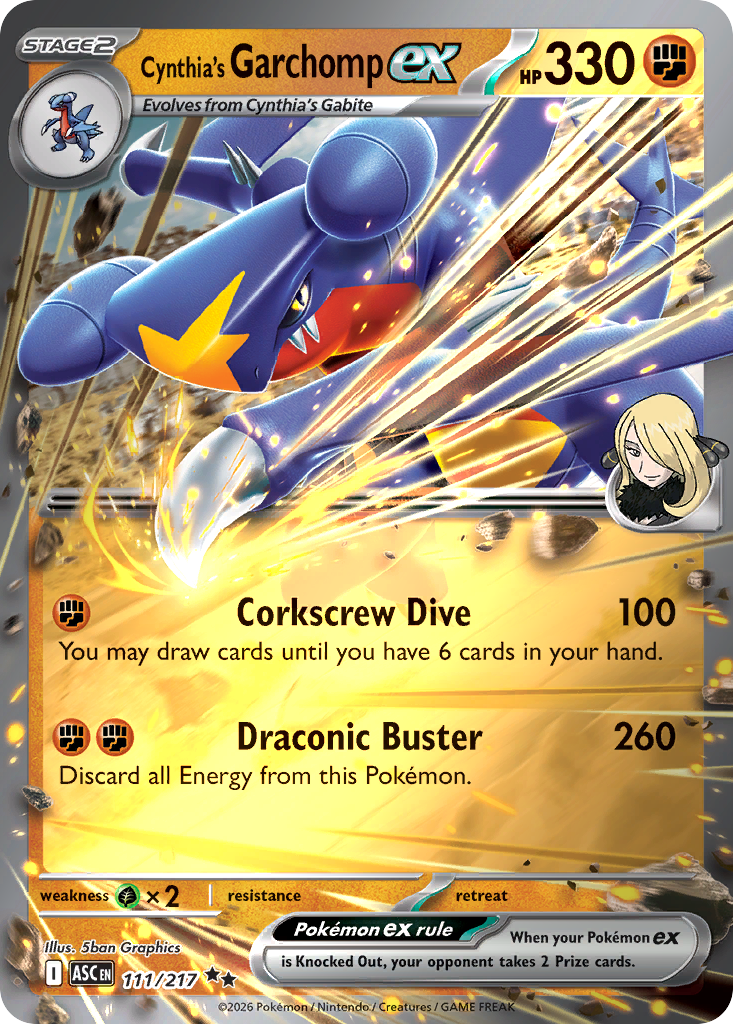 Cynthia's Garchomp ex