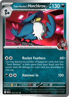 Team Rocket's Honchkrow