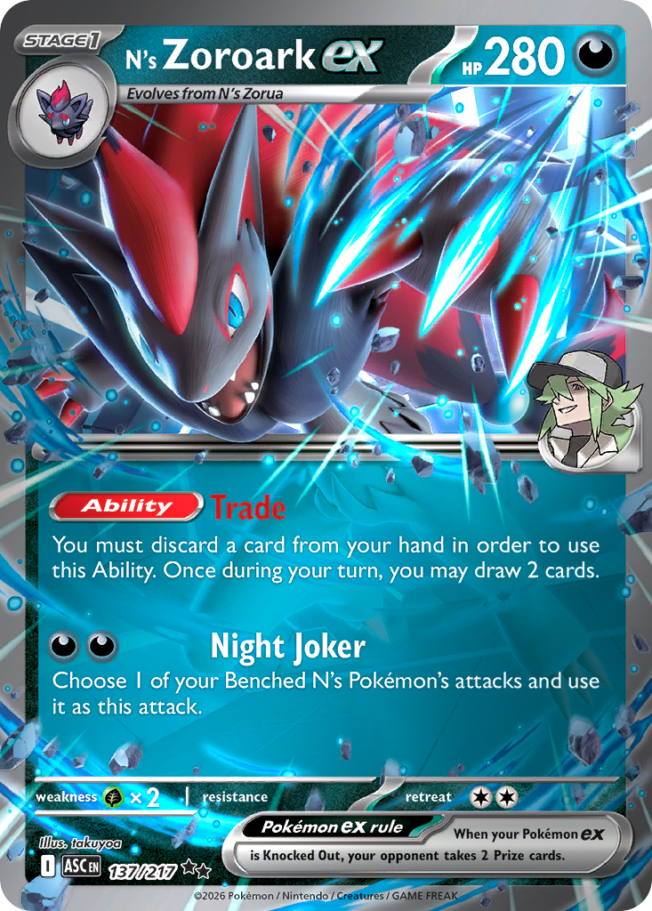 N's Zoroark ex