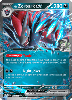 N's Zoroark ex