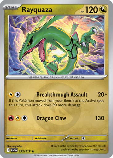 Rayquaza (Ascended Heroes) PSA 10