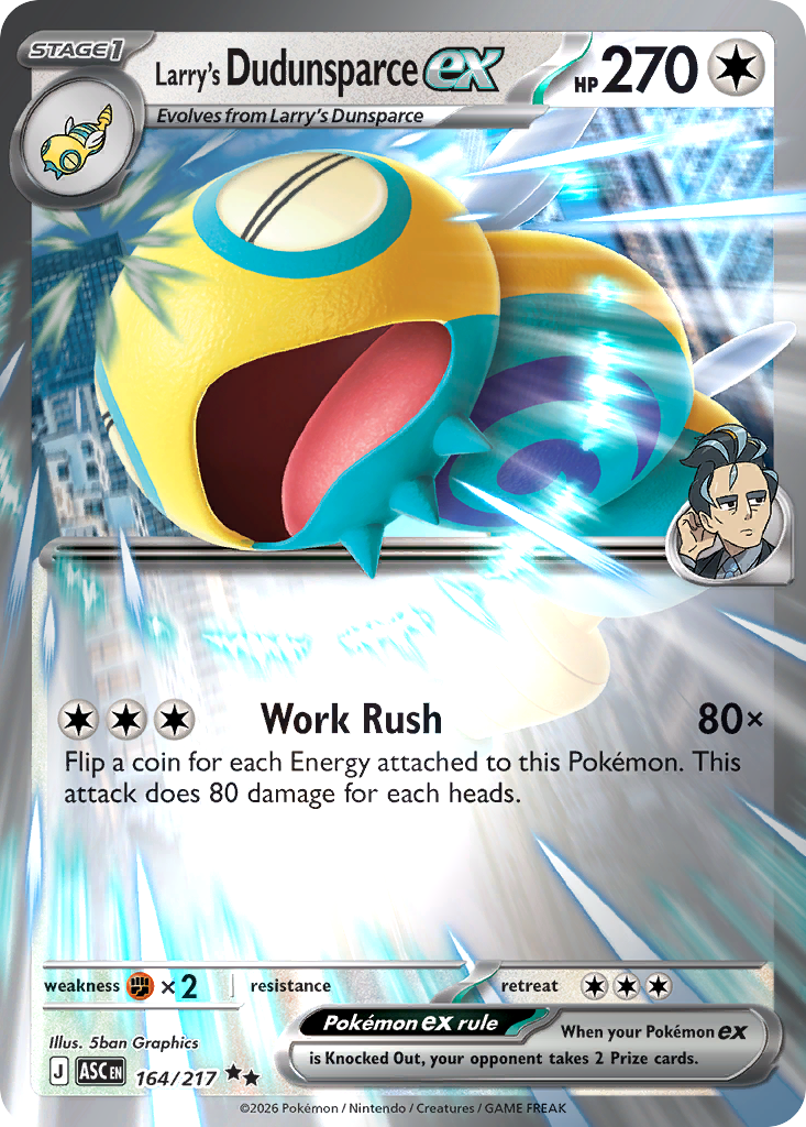 Larry's Dudunsparce ex