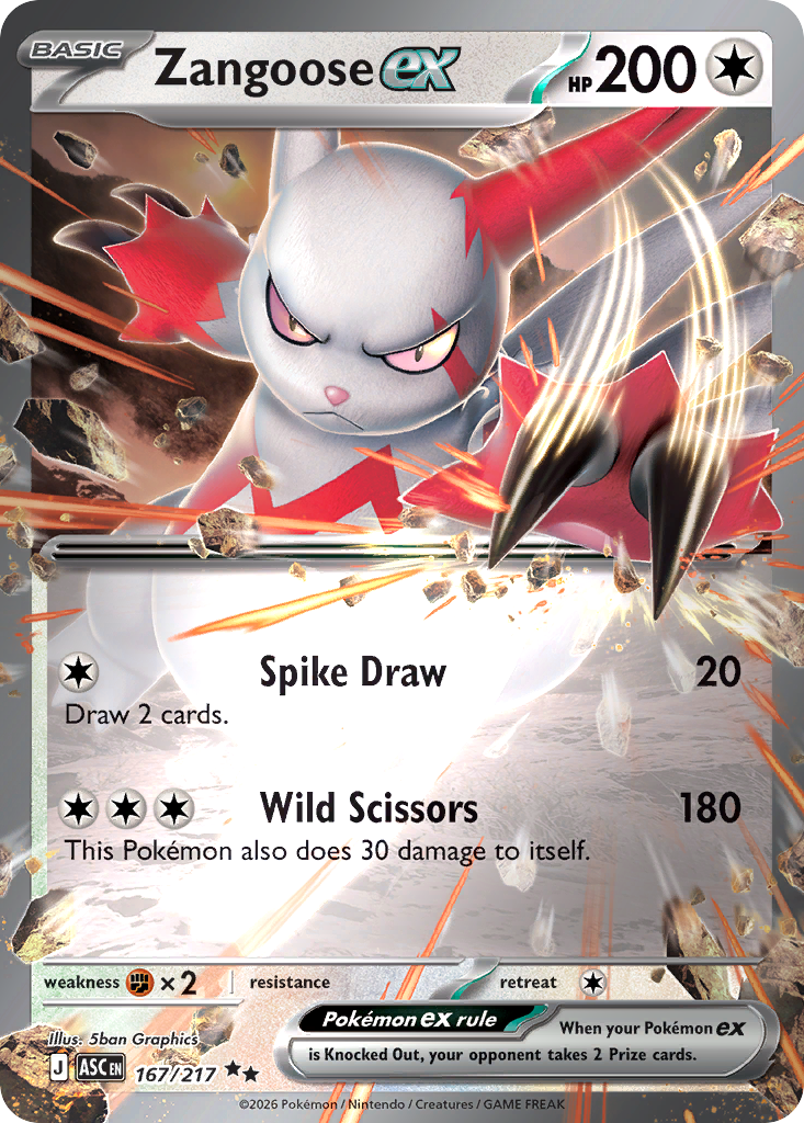 Zangoose ex