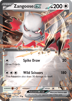 Zangoose ex