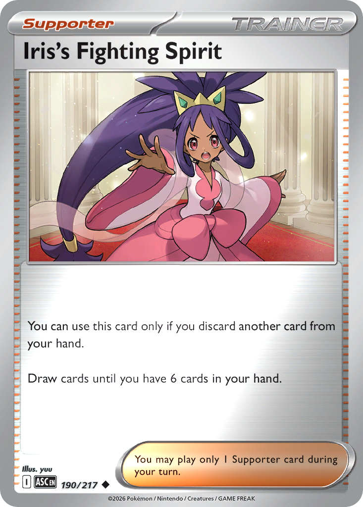 Iris's Fighting Spirit