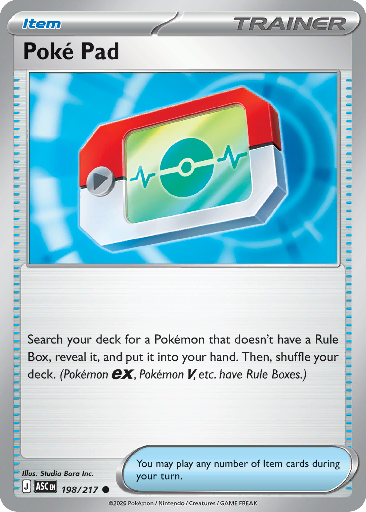 Poké Pad 198/217 Ascended Heroes Pokémon card