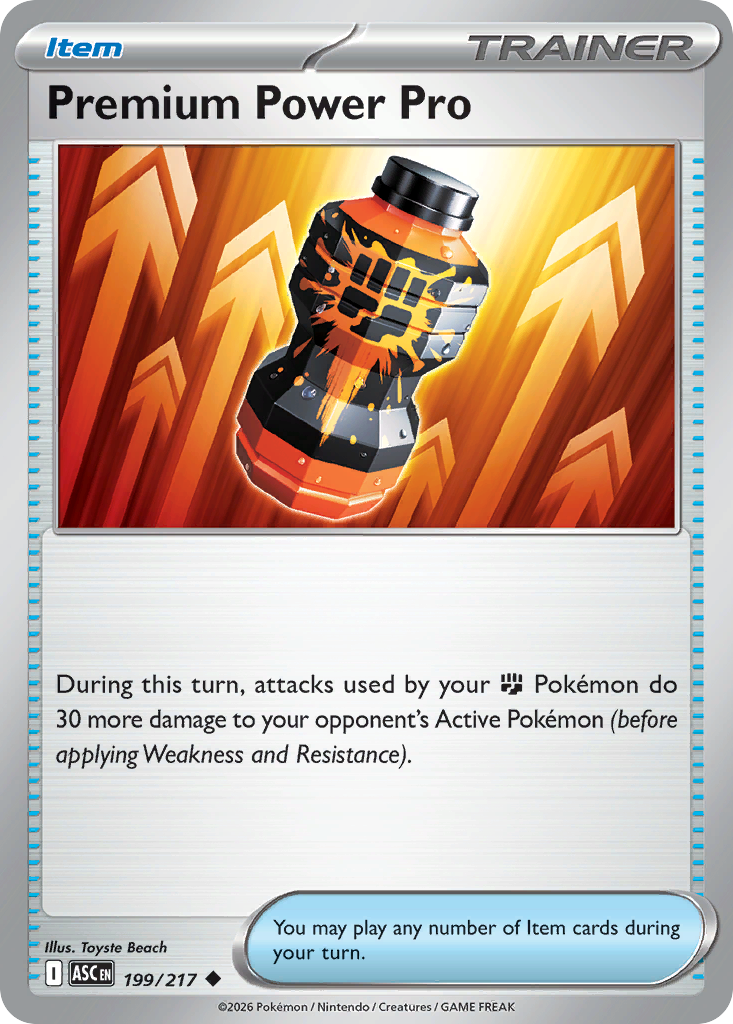 Premium Power Pro 199/217 Ascended Heroes Pokémon card