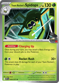 Team Rocket's Spidops
