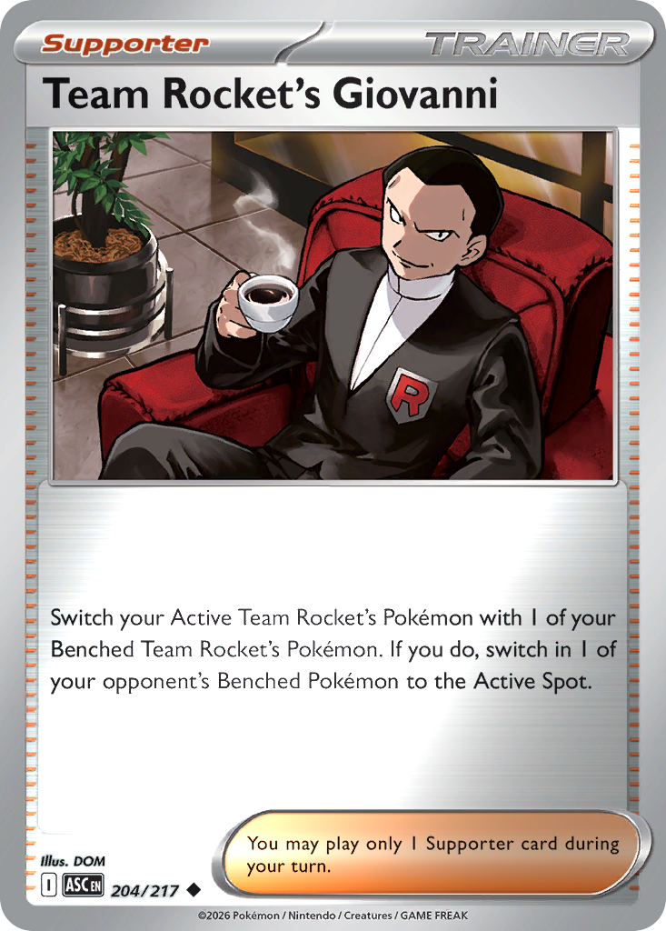 Team Rocket's Giovanni