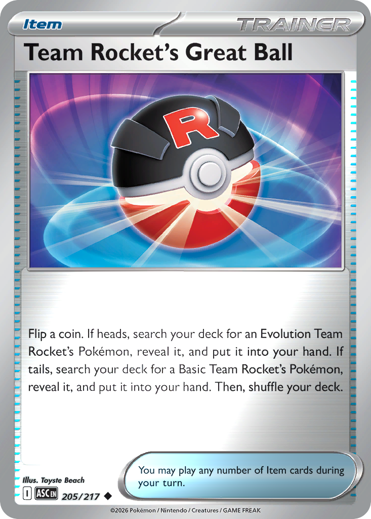 Team Rocket's Great Ball