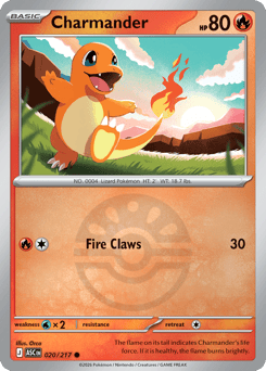 Charmander — Ascended Heroes #20 (Friend Ball)