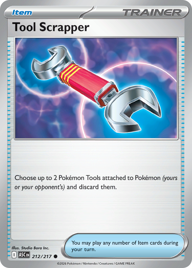 Tool Scrapper 212/217 Ascended Heroes Pokémon card