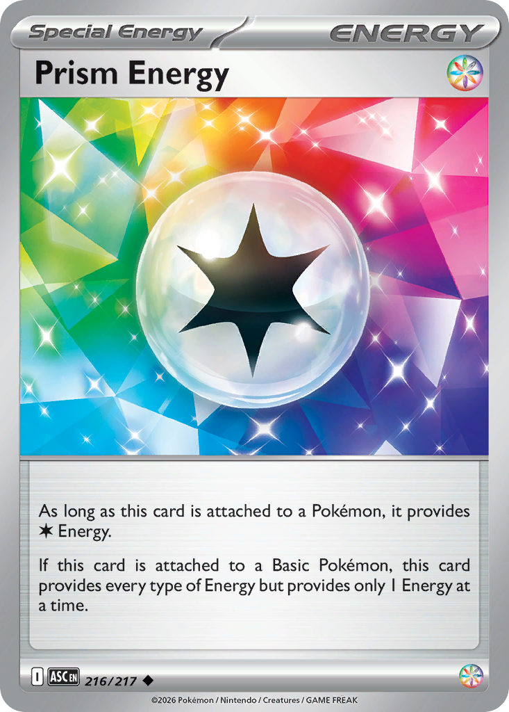 Prism Energy 216/217 Ascended Heroes Pokémon card