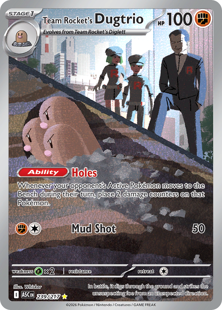 Team Rocket's Dugtrio