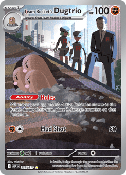 Team Rocket's Dugtrio
