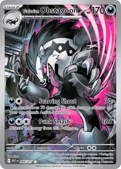 Galarian Obstagoon