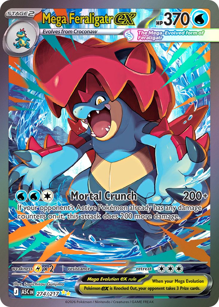 Mega Feraligatr ex