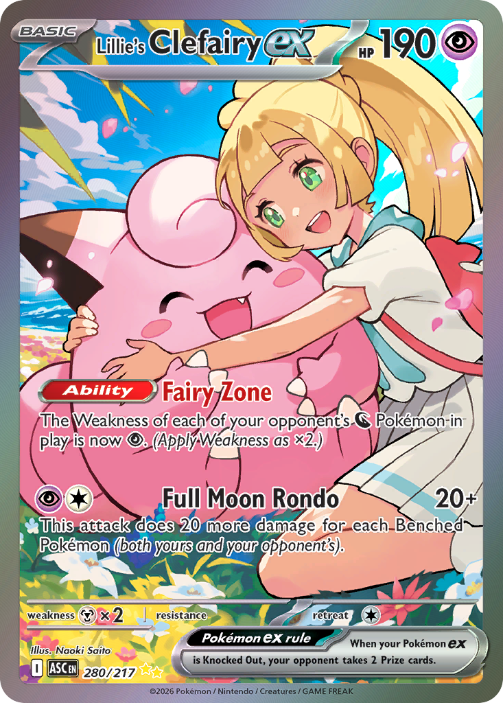 Lillie's Clefairy ex