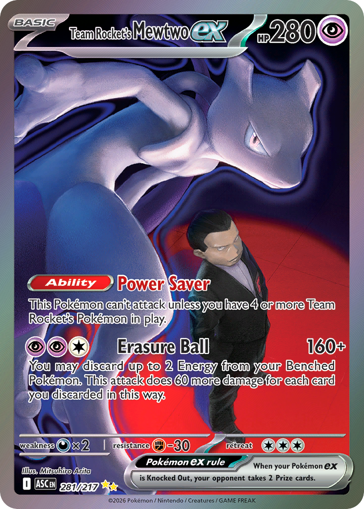 Team Rocket's Mewtwo ex