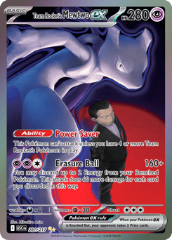 Team Rocket's Mewtwo ex