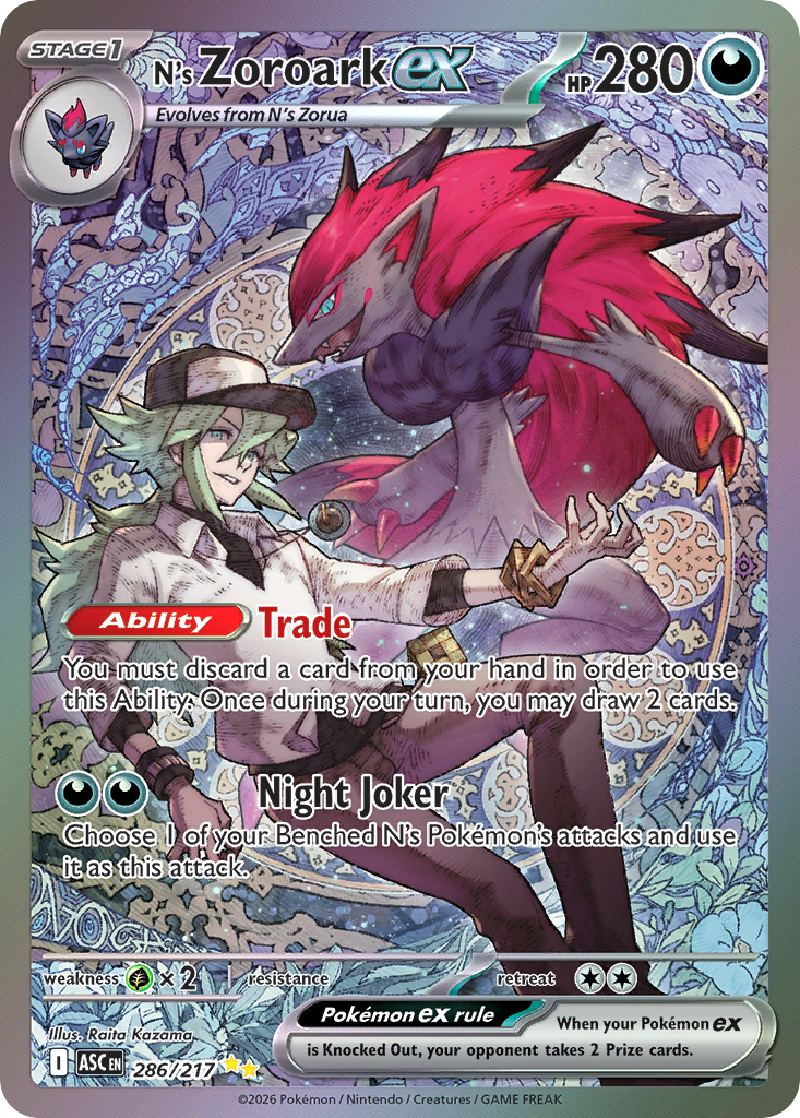N's Zoroark ex