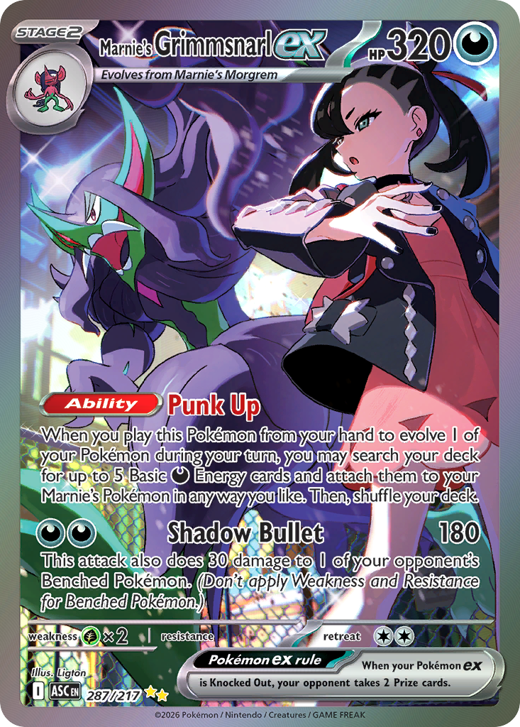 Marnie's Grimmsnarl ex
