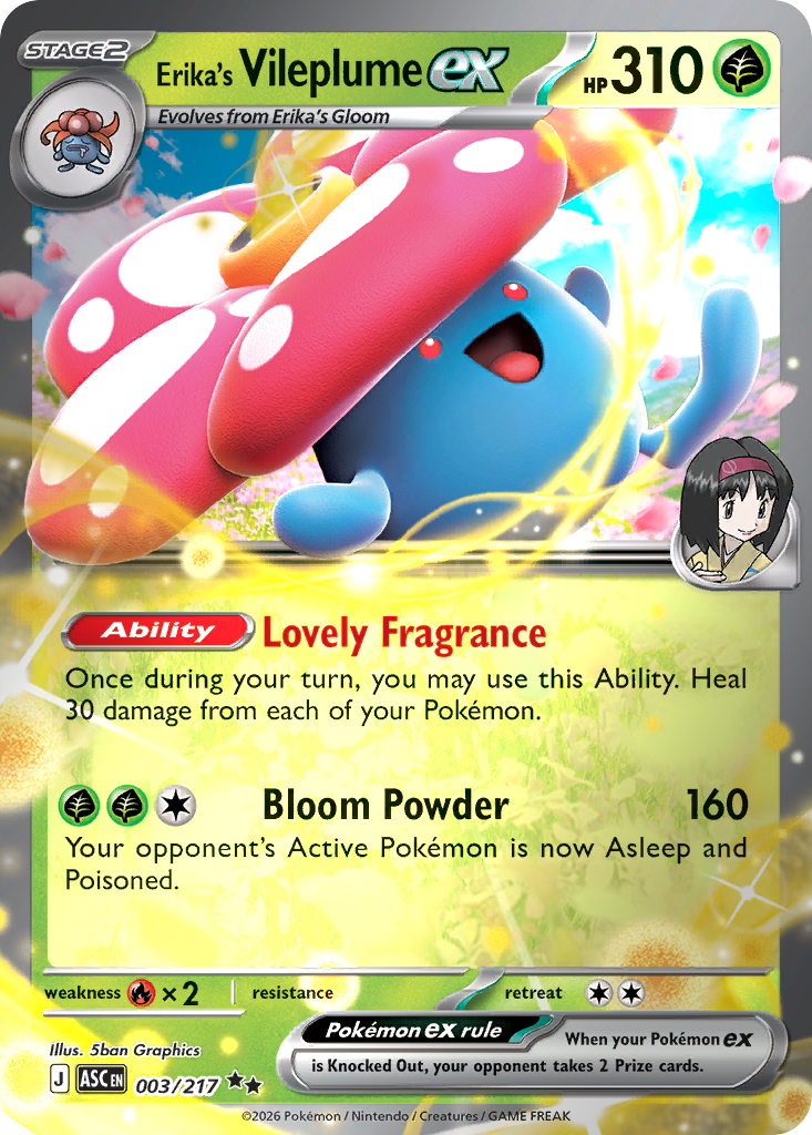 Erika's Vileplume ex