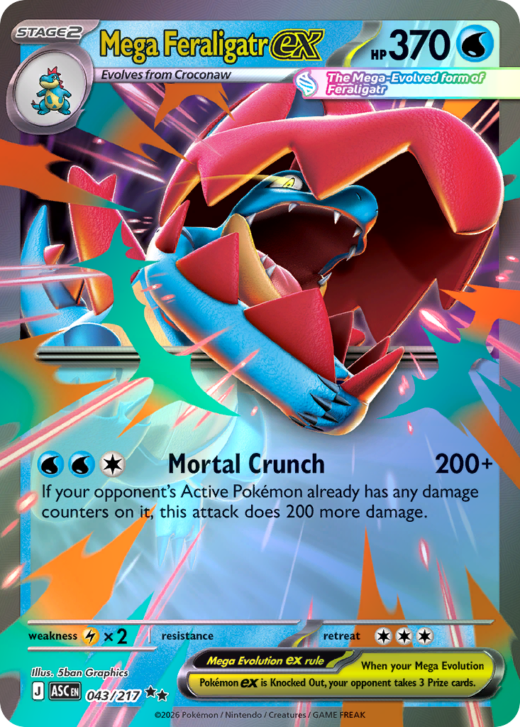 Mega Feraligatr ex