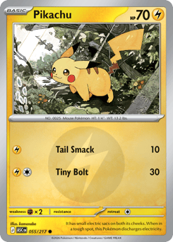Pikachu — Ascended Heroes #55 (Energy)