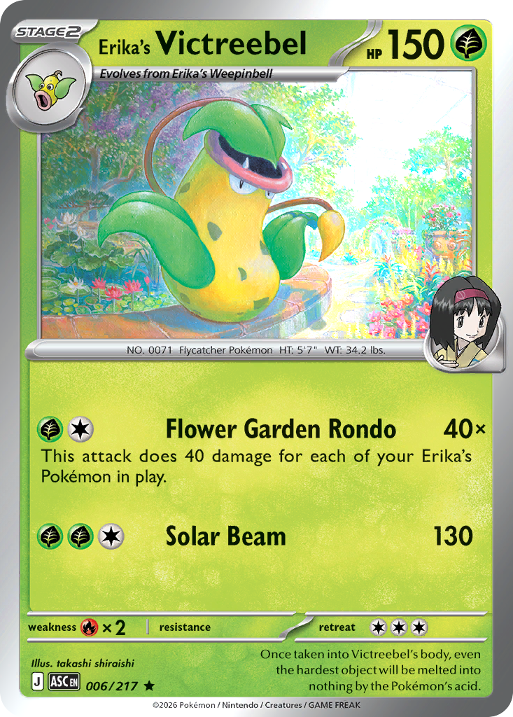 Erika's Victreebel