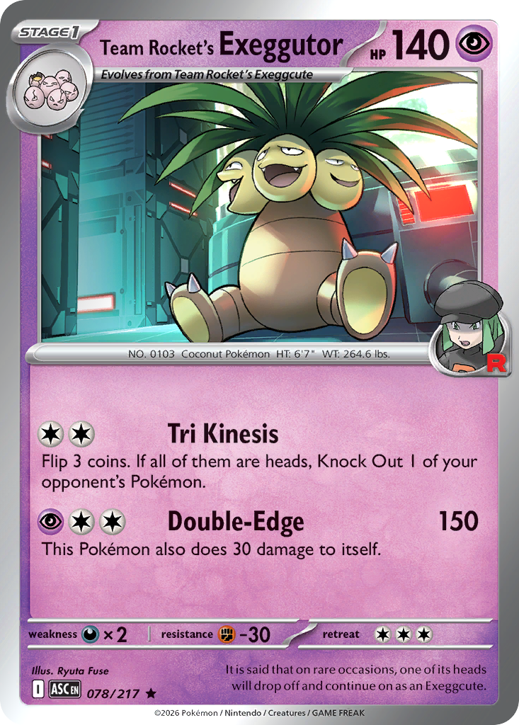 Team Rocket's Exeggutor