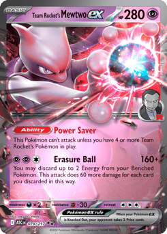 Team Rocket's Mewtwo ex