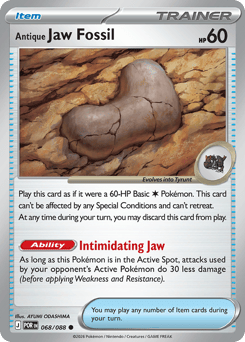 Antique Jaw Fossil #68 from Pokemon Perfect Order