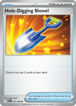 Hole-Digging Shovel #74 from Pokemon Perfect Order