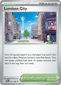 Lumiose City #77 from Pokemon Perfect Order