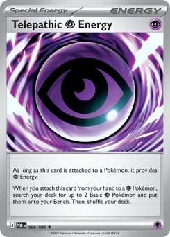 Telepathic Psychic Energy #88 from Pokemon Perfect Order