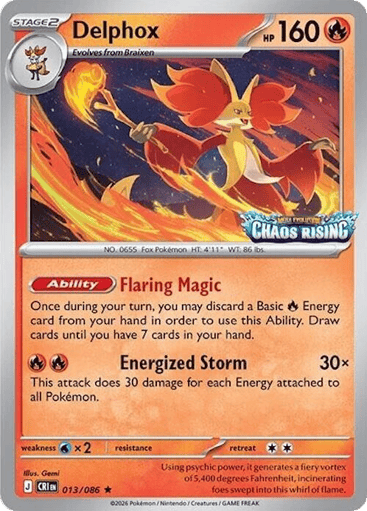 Delphox card image