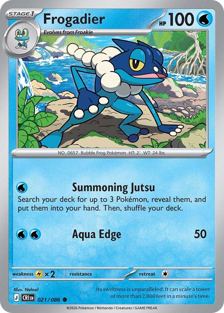 Frogadier · Chaos Rising 21 · Pokémon TCG · Daily Pokemon