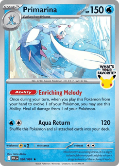 Primarina card image