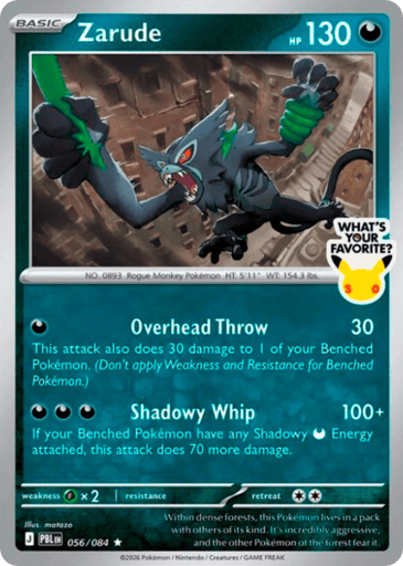 Zarude card image