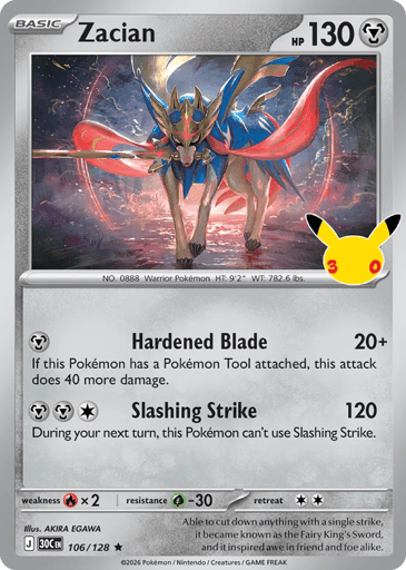 Zacian card
