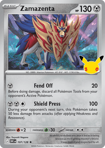 Zamazenta card
