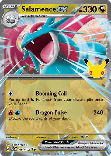 Salamence ex card